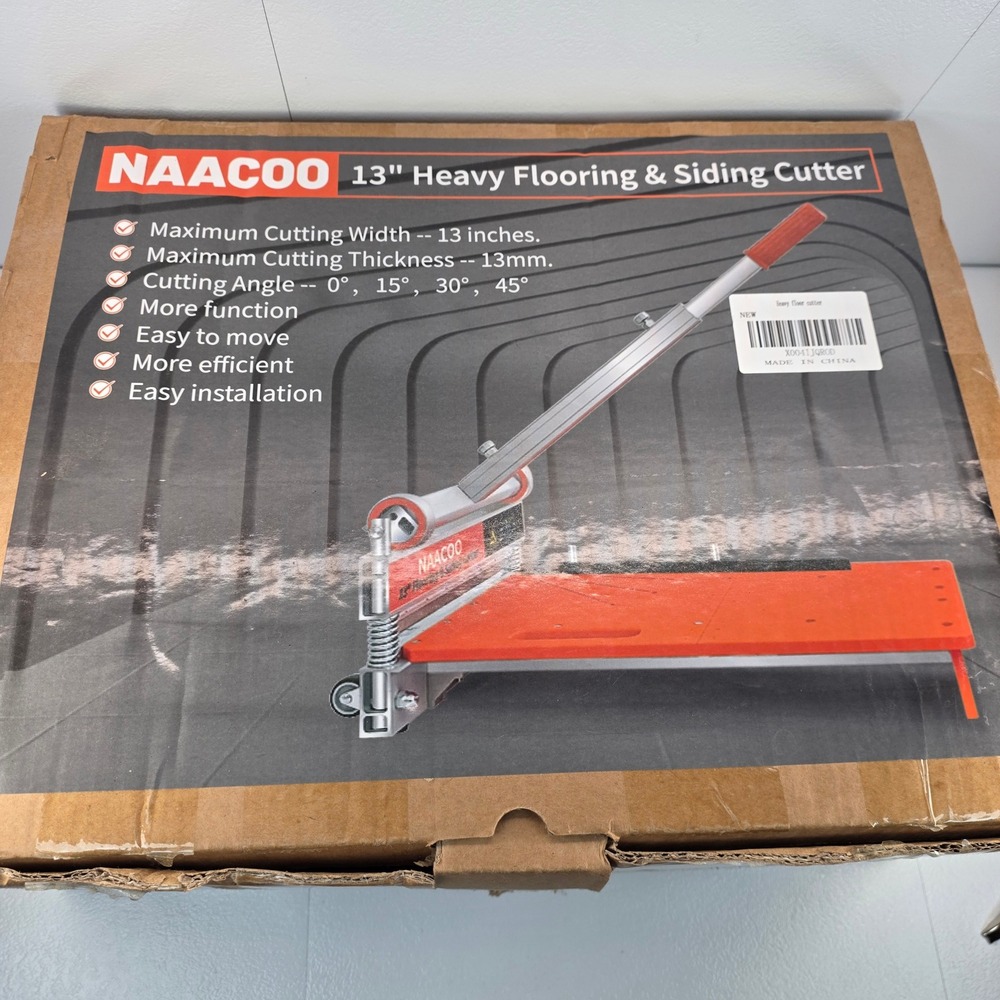 NAACOO 13 Inch Heavy Duty Flooring Siding‎ Cutter Tool Telescopic Handle